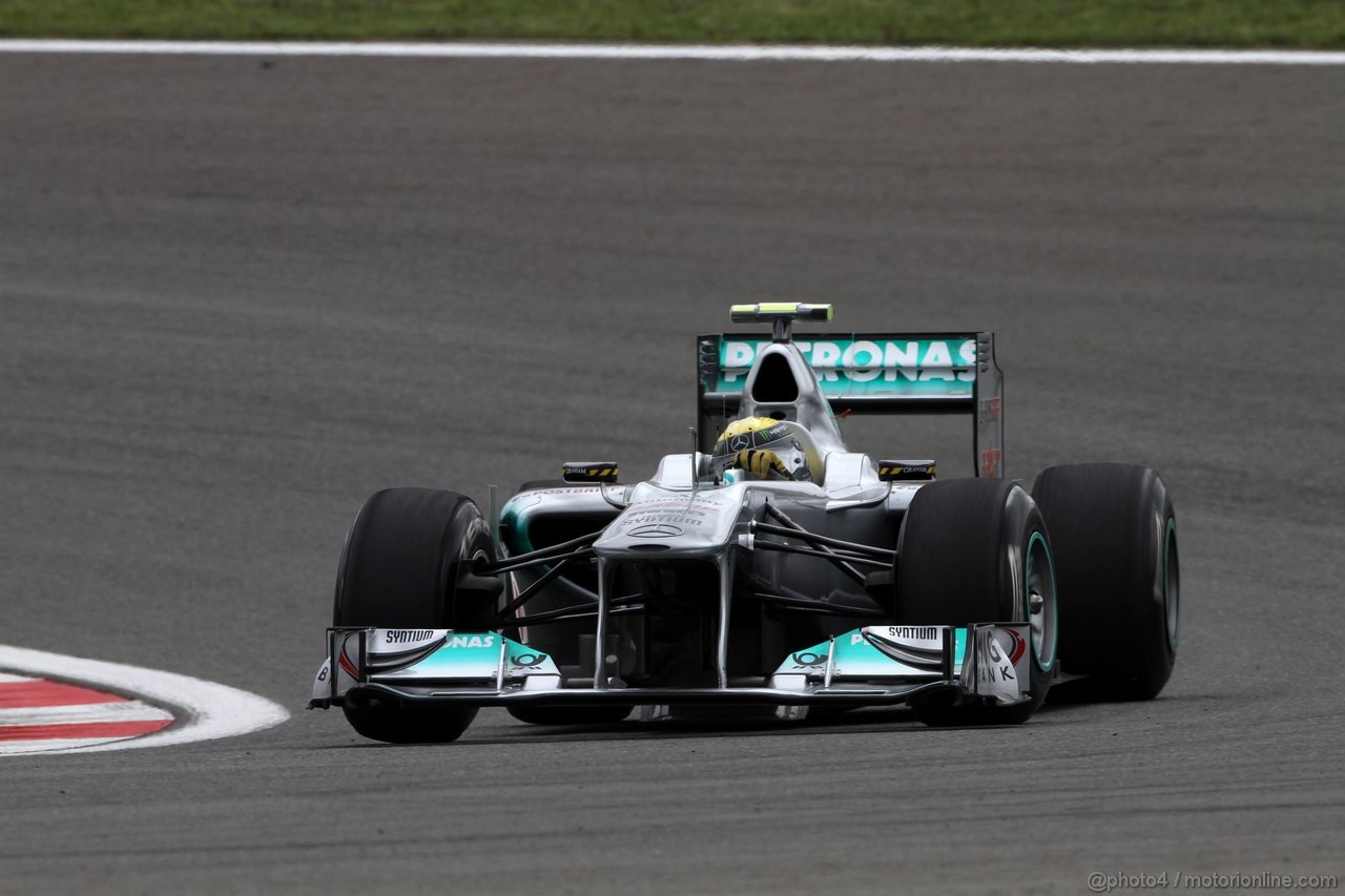 GP TURCHIA, 06.05.2011- Prove Libere 2, Venerdi', Nico Rosberg (GER), Mercedes GP Petronas F1 Team, MGP W02 