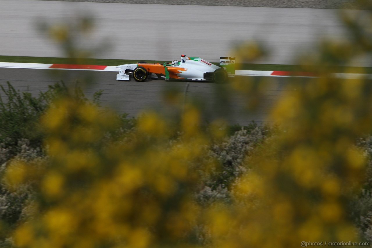 GP TURCHIA, 06.05.2011- Prove Libere 2, Venerdi', Adrian Sutil (GER), Force India F1 Team, VJM04 