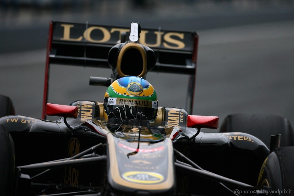 Jerez Test Febbraio 2011, 13.02.2011- Bruno Senna (BRA), Test Driver, Lotus Renault GP R31 