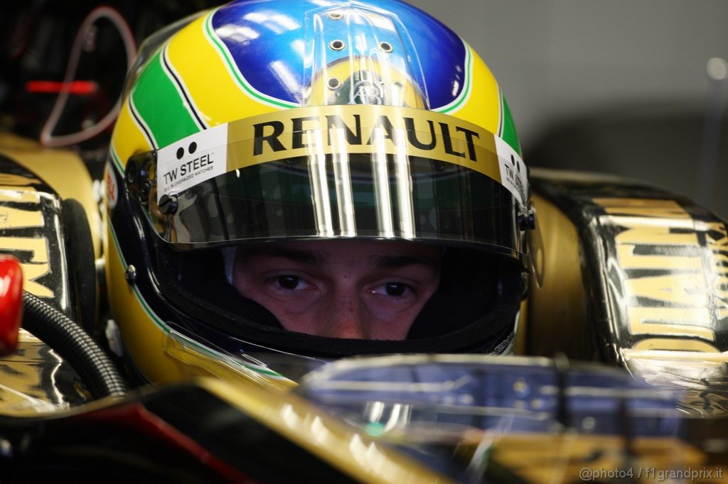 Jerez Test Febbraio 2011, 13.02.2011- Bruno Senna (BRA), Test Driver, Lotus Renault GP R31 