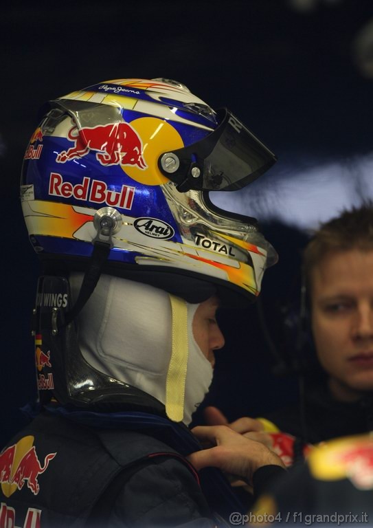 Jerez Test Febbraio 2011, 13.02.2011- Sebastian Vettel (GER), Red Bull Racing, RB7 