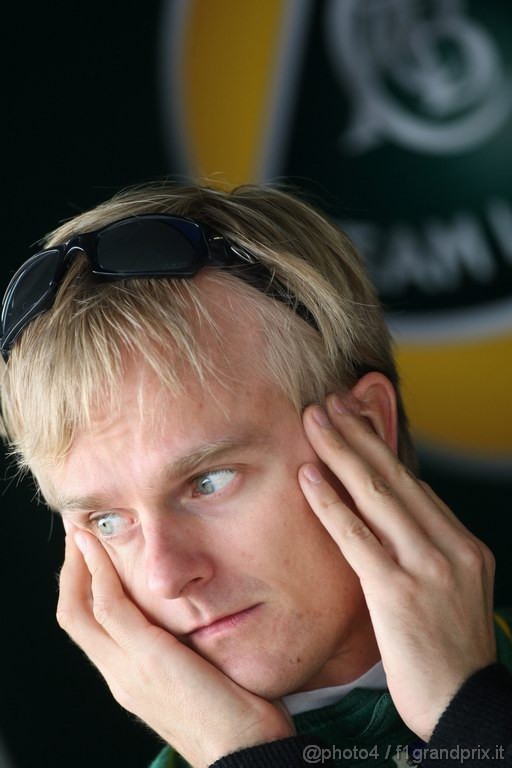 Jerez Test Febbraio 2011, 13.02.2011- Heikki Kovalainen (FIN), Team Lotus, TL11 