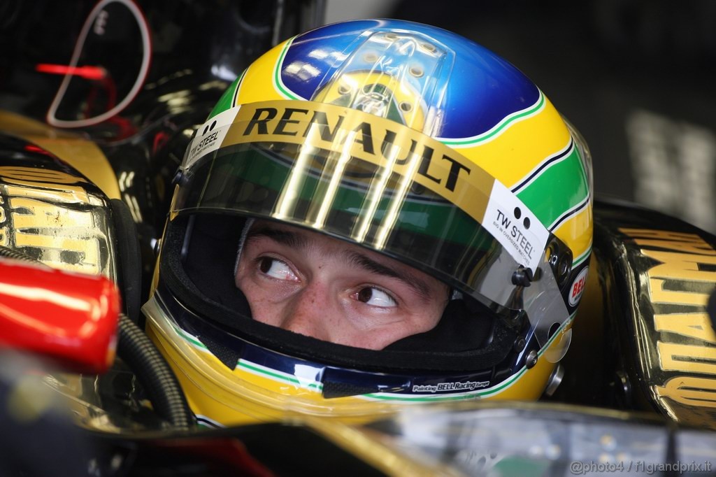 Jerez Test Febbraio 2011, 13.02.2011- Bruno Senna (BRA), Test Driver, Lotus Renault GP R31 