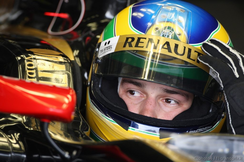 Jerez Test Febbraio 2011, 13.02.2011- Bruno Senna (BRA), Test Driver, Lotus Renault GP R31 