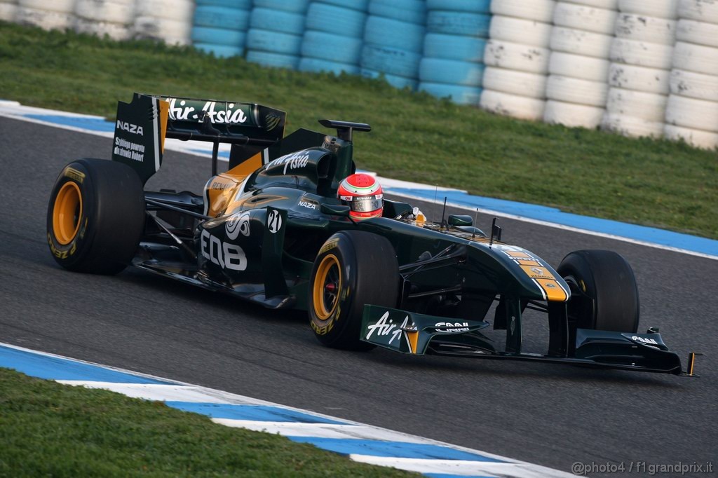 Jerez Test Febbraio 2011, Jarno Trulli (ITA), Team Lotus, TL11 