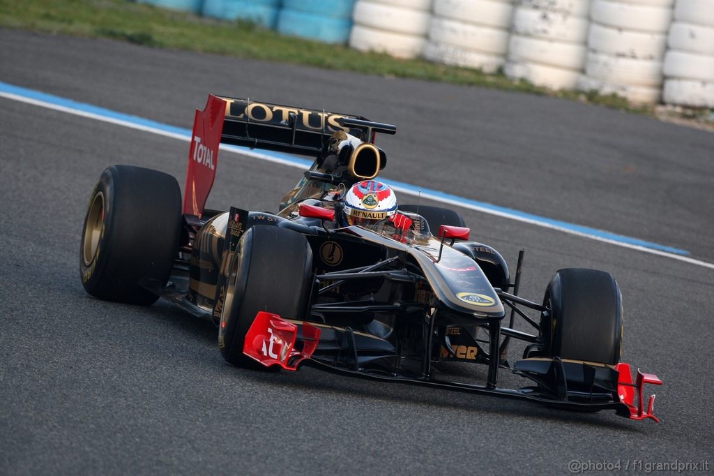 Jerez Test Febbraio 2011, Vitaly Petrov (RUS), Lotus Renault GP, R31 