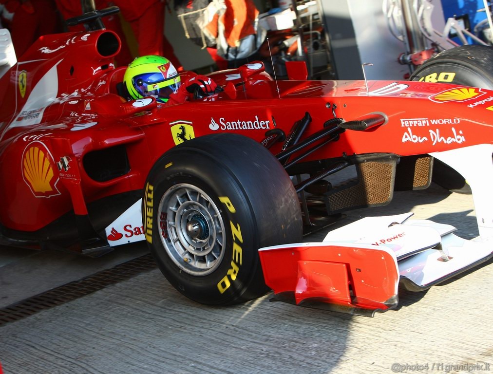 Jerez Test Febbraio 2011, 10/2/2011- Felipe Massa (BRA), Ferrari, F150 