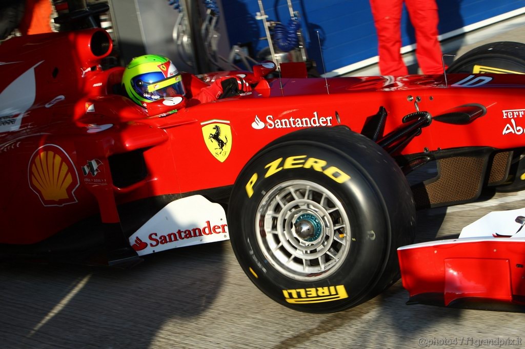 Jerez Test Febbraio 2011, 10/2/2011- Felipe Massa (BRA), Ferrari, F150 