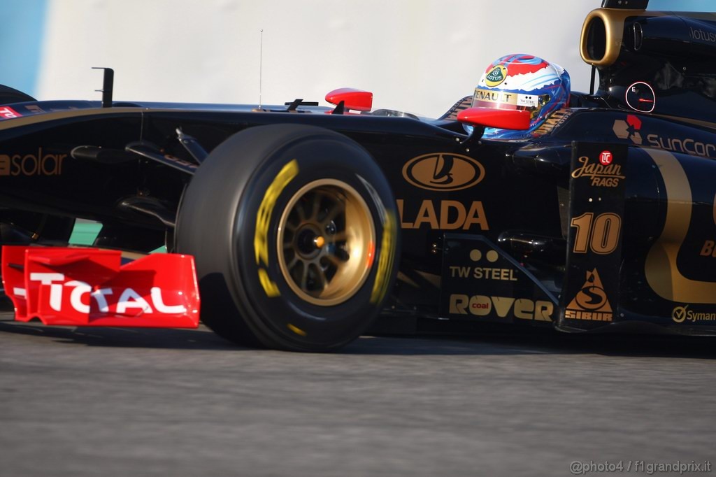 Jerez Test Febbraio 2011, 10/2/2011-Vitaly Petrov (RUS), Lotus Renault GP, R31 