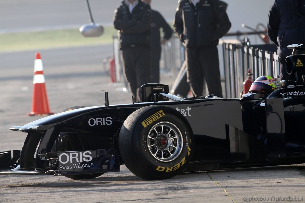 Jerez Test Febbraio 2011, 10/2/2011- Pastor Maldonado (VEN), Williams FW33 
