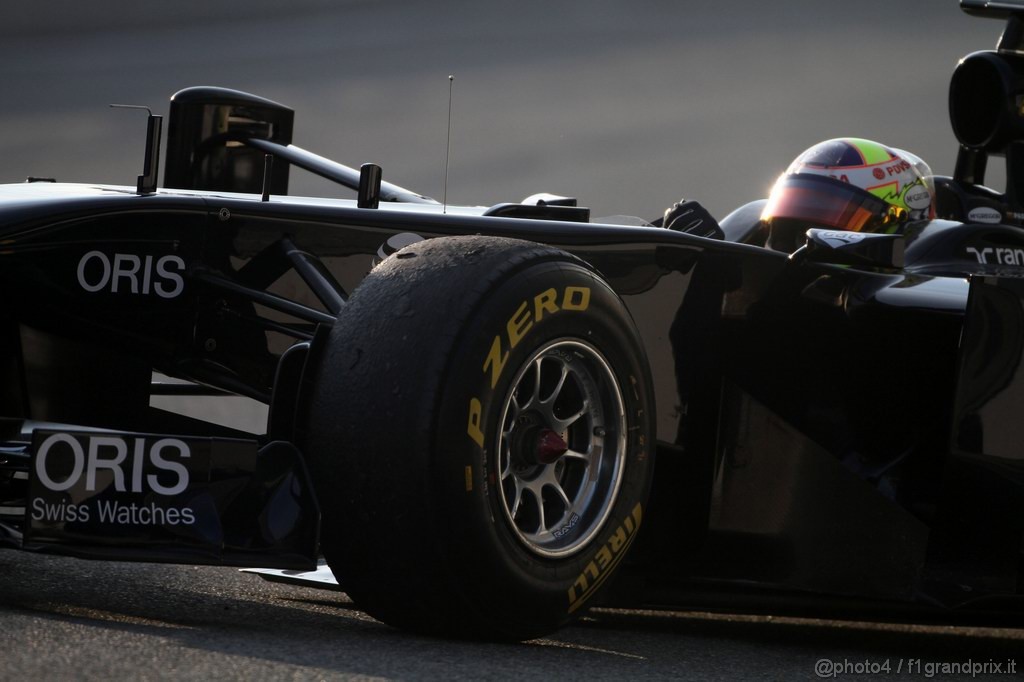 Jerez Test Febbraio 2011, 10/2/2011- Pastor Maldonado (VEN), Williams FW33 