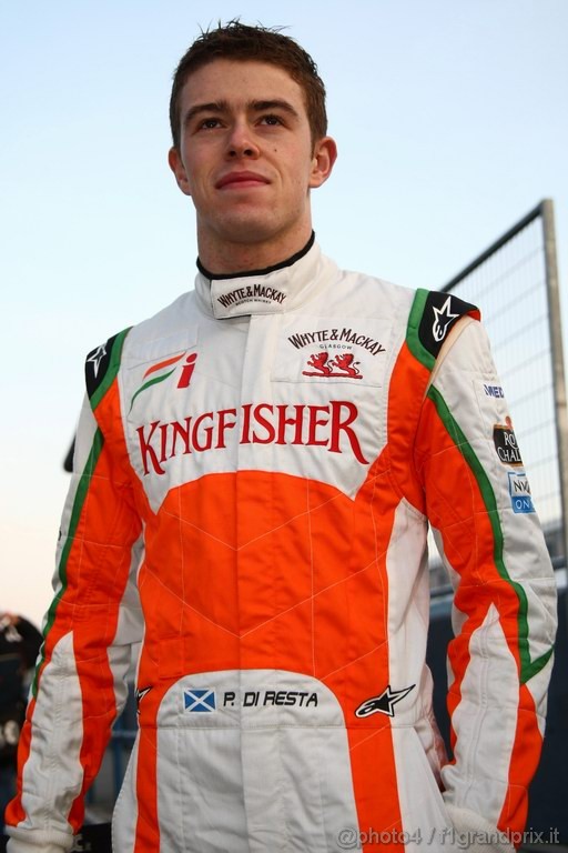 Jerez Test Febbraio 2011, 10/2/201- Paul di Resta (GBR) Force India VJM04 