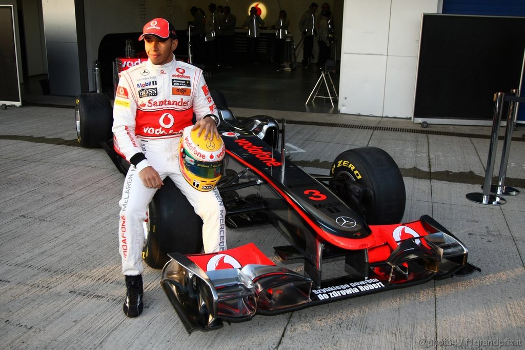 Jerez Test Febbraio 2011, 10/2/201- Lewis Hamilton (GBR), McLaren  Mercedes, MP4-26 