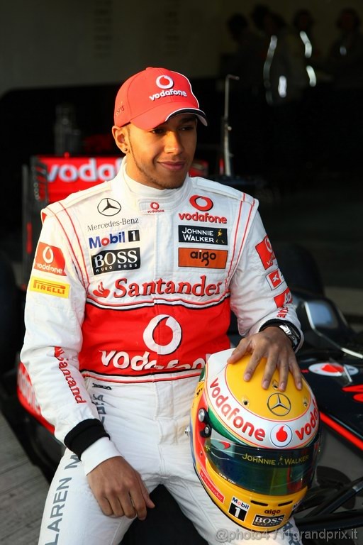 Jerez Test Febbraio 2011, 10/2/201- Lewis Hamilton (GBR), McLaren  Mercedes, MP4-26 