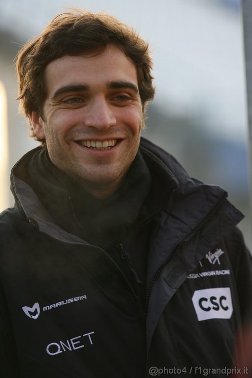 Jerez Test Febbraio 2011, 10/2/201- Jerome d'Ambrosio (BEL), Marussia Virgin Racing VR-02 