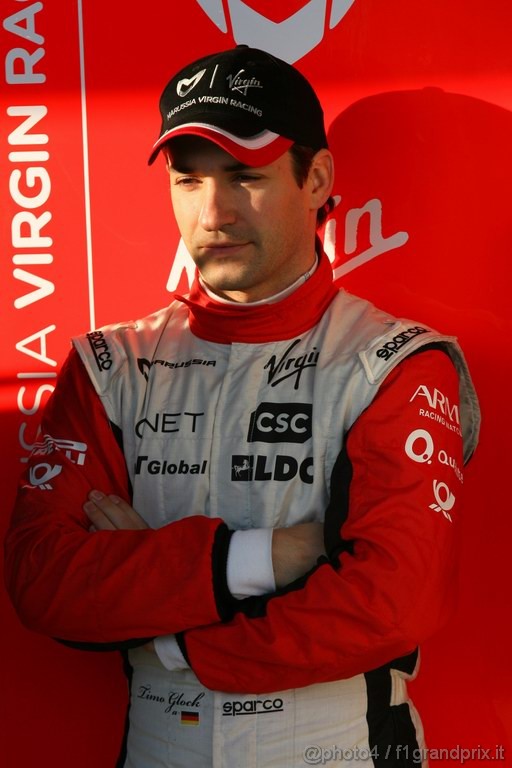 Jerez Test Febbraio 2011, 10/2/201- Timo Glock (GER), Marussia Virgin Racing VR-02 