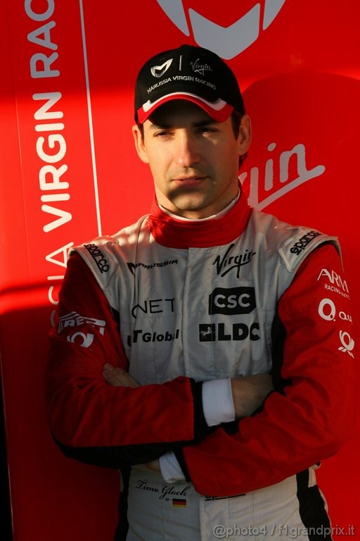 Jerez Test Febbraio 2011, 10/2/201- Timo Glock (GER), Marussia Virgin Racing VR-02 