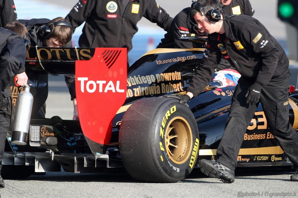 Jerez Test Febbraio 2011, 10/2/201- Vitaly Petrov (RUS), Lotus Renault GP, R31 