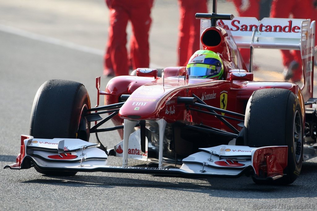 Jerez Test Febbraio 2011, 10/2/201- Felipe Massa (BRA), Ferrari, F150 