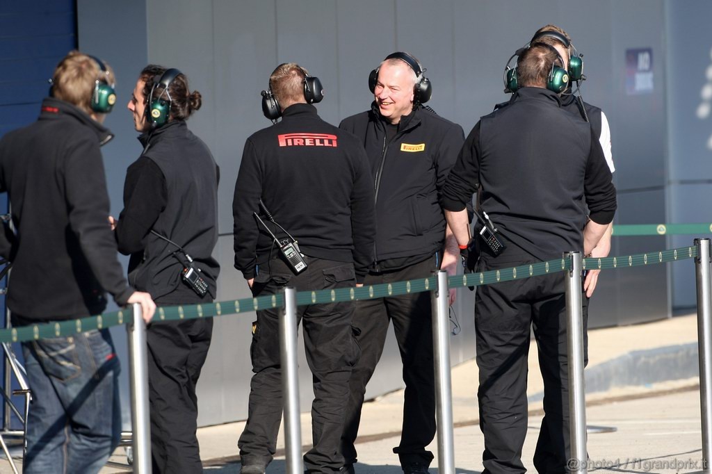 Jerez Test Febbraio 2011, 10/2/201- Staff Pirelli 