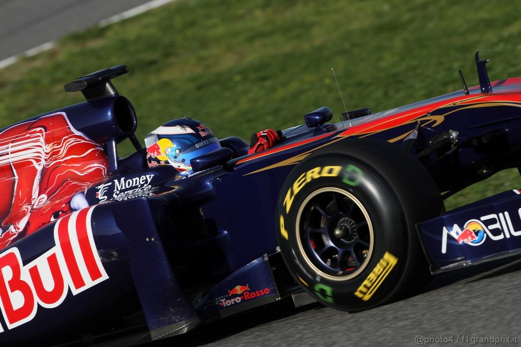Jerez Test Febbraio 2011, 10/2/2011- Daniel Ricciardo (AUS), Test Driver Scuderia Toro Rosso, STR6 