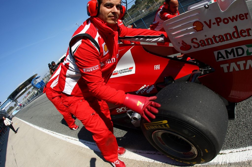 Jerez Test Febbraio 2011, 10/2/2011- Felipe Massa (BRA), Ferrari, F150 