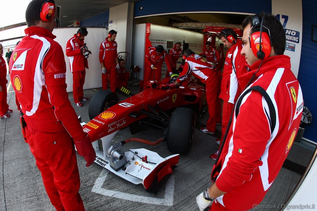 Jerez Test Febbraio 2011, 10/2/2011- Felipe Massa (BRA), Ferrari, F150 