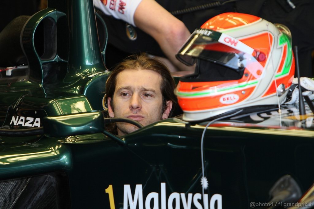 Jerez Test Febbraio 2011, 10/2/2011- Jarno Trulli (ITA), Team Lotus, TL11 