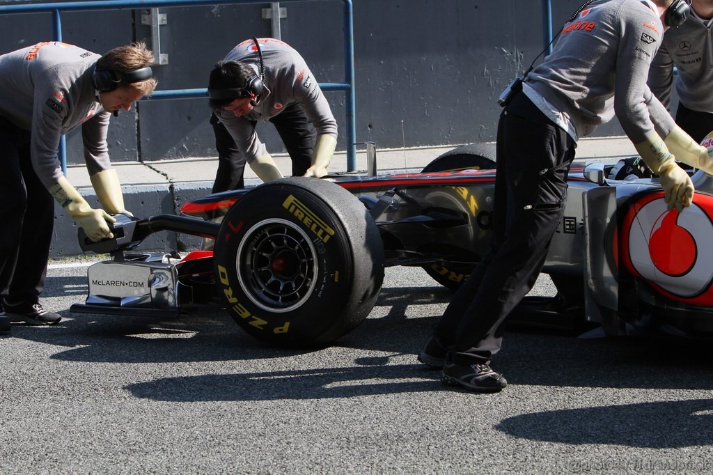 Jerez Test Febbraio 2011, 10/2/2011- Lewis Hamilton (GBR), McLaren  Mercedes, MP4-26 