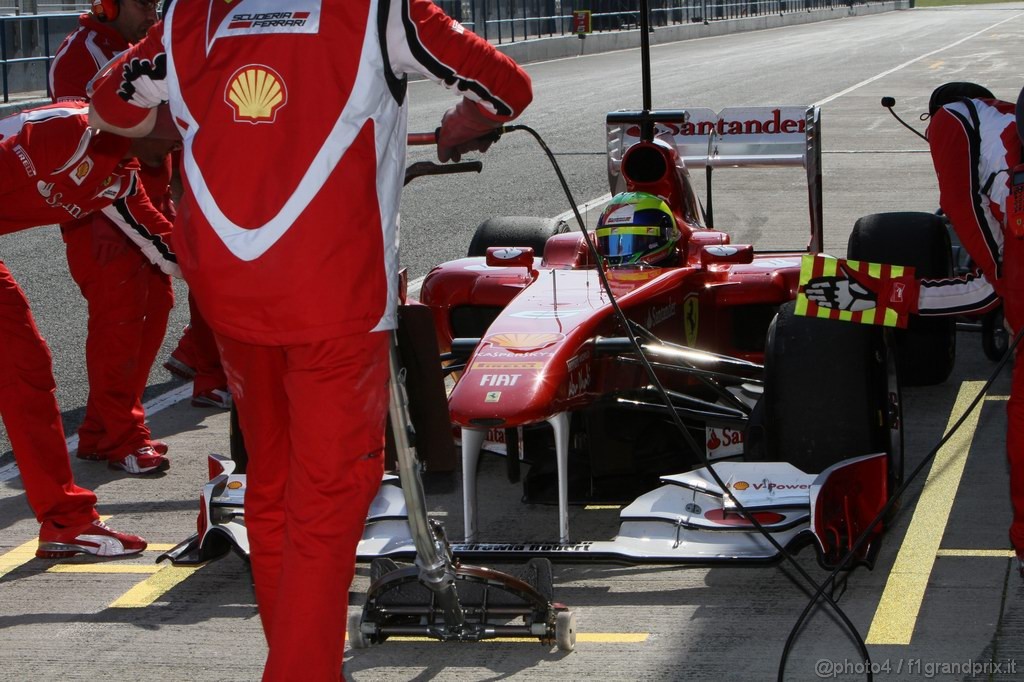 Jerez Test Febbraio 2011, 10/2/2011- Felipe Massa (BRA), Ferrari, F150 