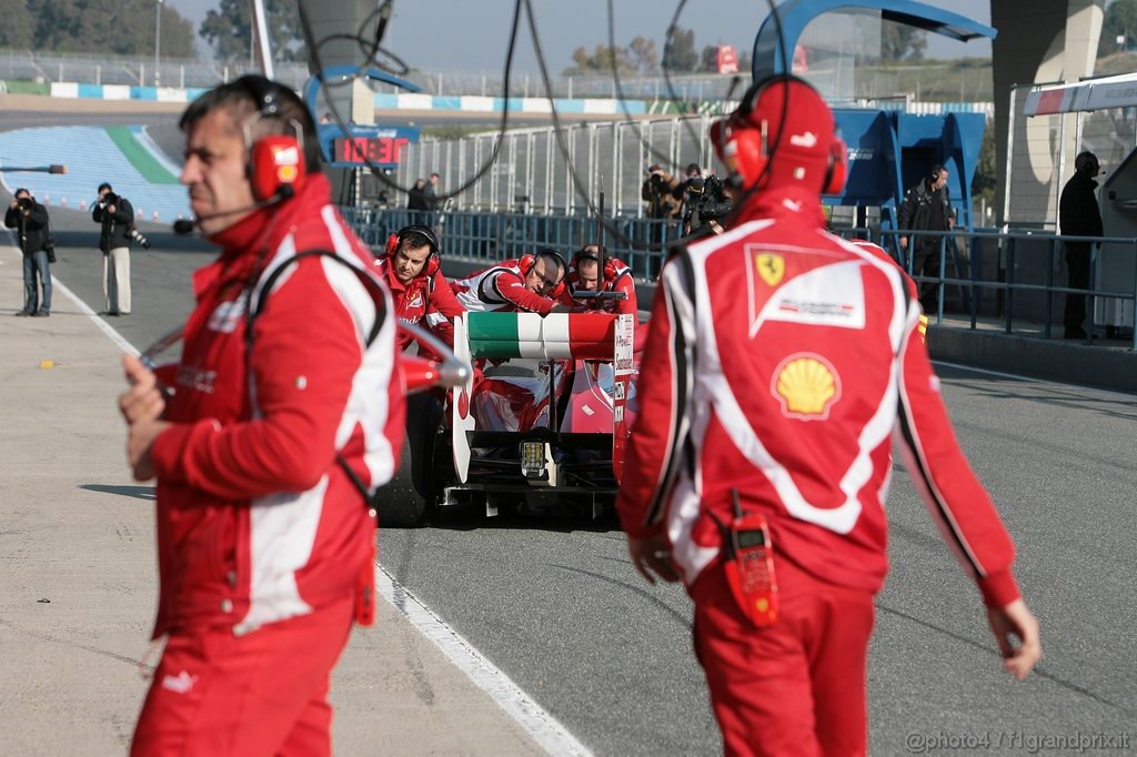 Jerez Test Febbraio 2011, 10/2/2011- Felipe Massa (BRA), Ferrari, F150 