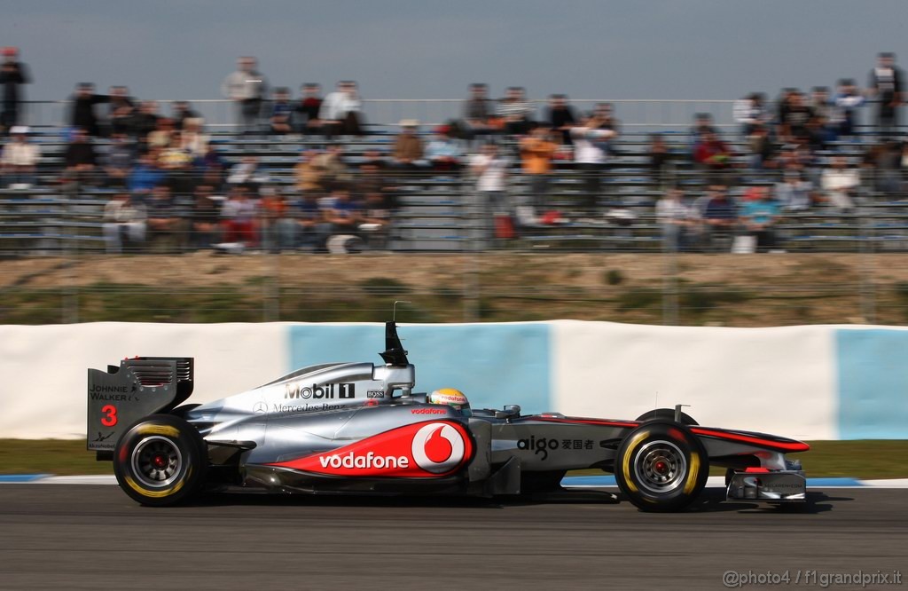 Jerez Test Febbraio 2011, 10/2/2011- Lewis Hamilton (GBR), McLaren  Mercedes, MP4-26 