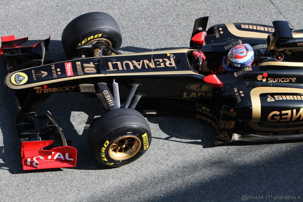 Jerez Test Febbraio 2011, 10/2/2011- Vitaly Petrov (RUS), Lotus Renault GP, R31 