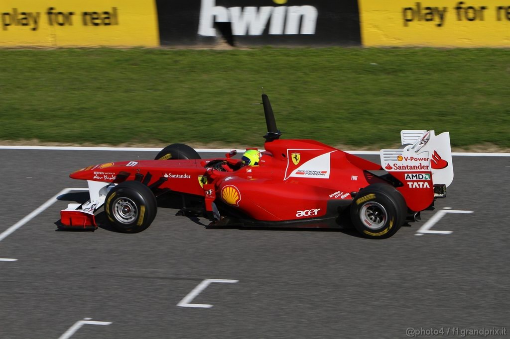 Jerez Test Febbraio 2011, 10/2/2011- Felipe Massa (BRA), Ferrari, F150 