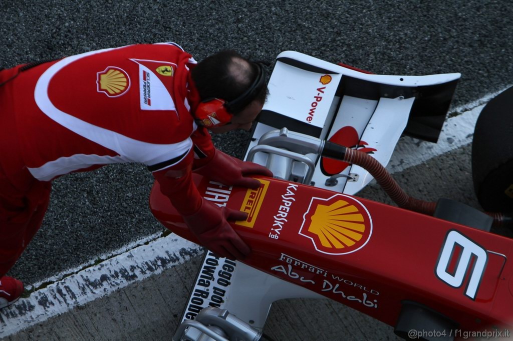 Jerez Test Febbraio 2011, 10/2/2011- Felipe Massa (BRA), Ferrari, F150 