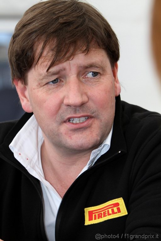 Jerez Test Febbraio 2011, 10/2/2011- Paul Hembery, Pirelli Motorspor Director e CEO East Asia e Pacific 