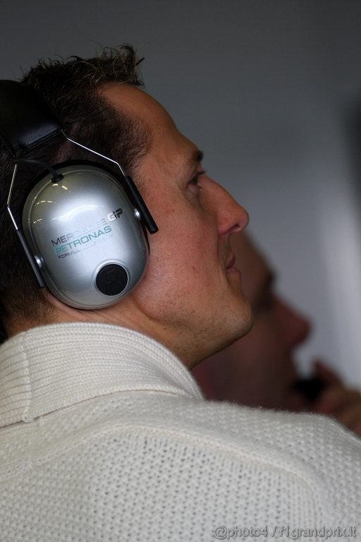 Jerez Test Febbraio 2011, 10/2/2011- Michael Schumacher (GER), Mercedes GP Petronas F1 Team, MGP W02 
