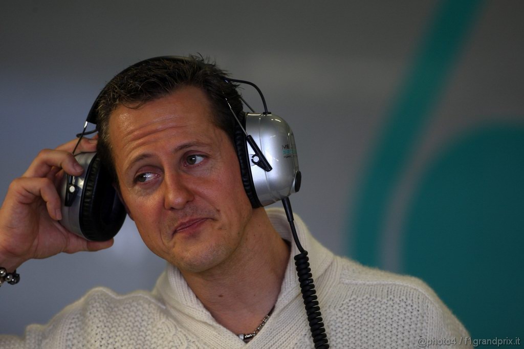 Jerez Test Febbraio 2011, 10/2/2011- Michael Schumacher (GER), Mercedes GP Petronas F1 Team, MGP W02 
