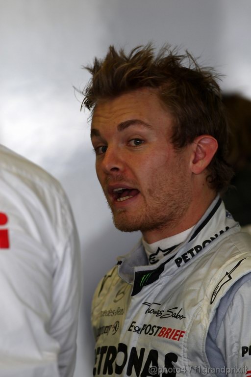 Jerez Test Febbraio 2011, 10/2/2011- Nico Rosberg (GER), Mercedes GP Petronas F1 Team, MGP W02 