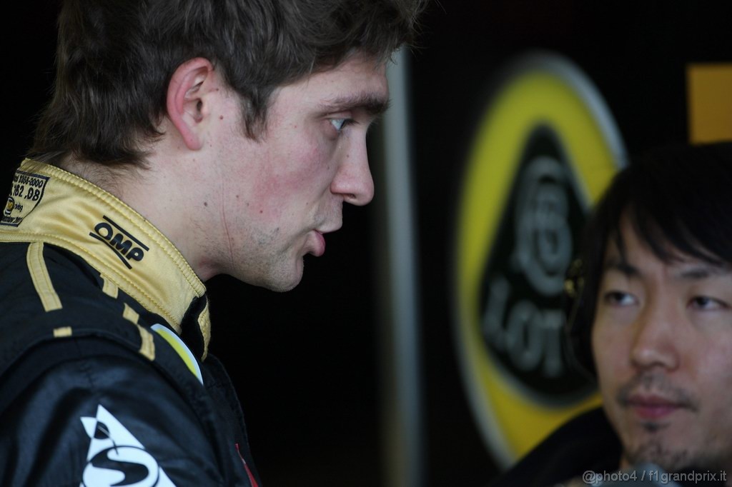 Jerez Test Febbraio 2011, 10/2/2011- Vitaly Petrov (RUS), Lotus Renault GP, R31 