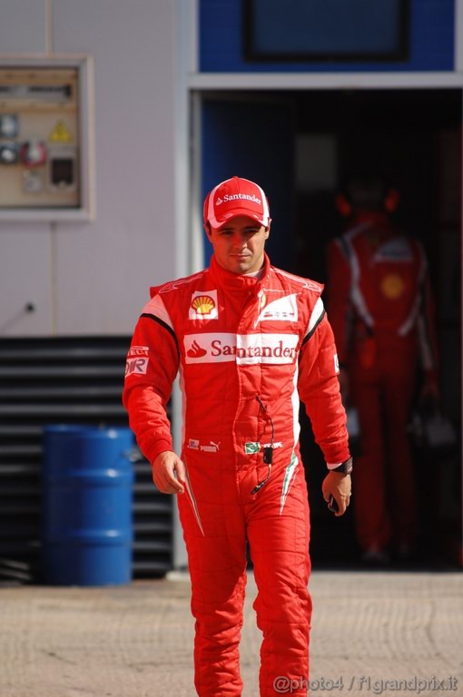 Jerez Test Febbraio 2011, 10/2/2011- Felipe Massa (BRA), Ferrari, F150 