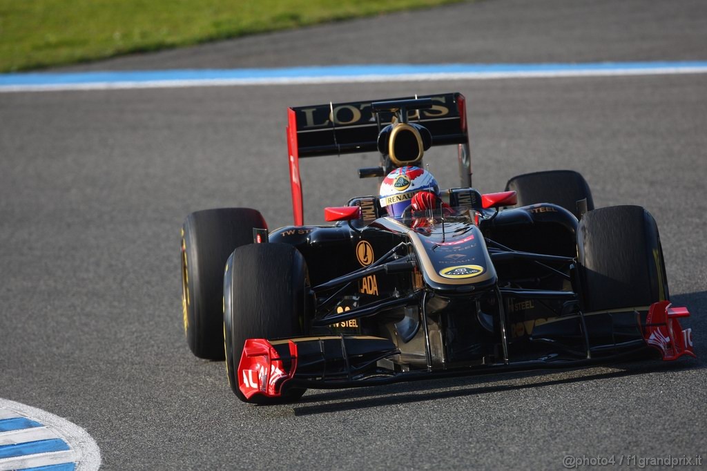 Jerez Test Febbraio 2011, 10/2/2011- Vitaly Petrov (RUS), Lotus Renault GP, R31 