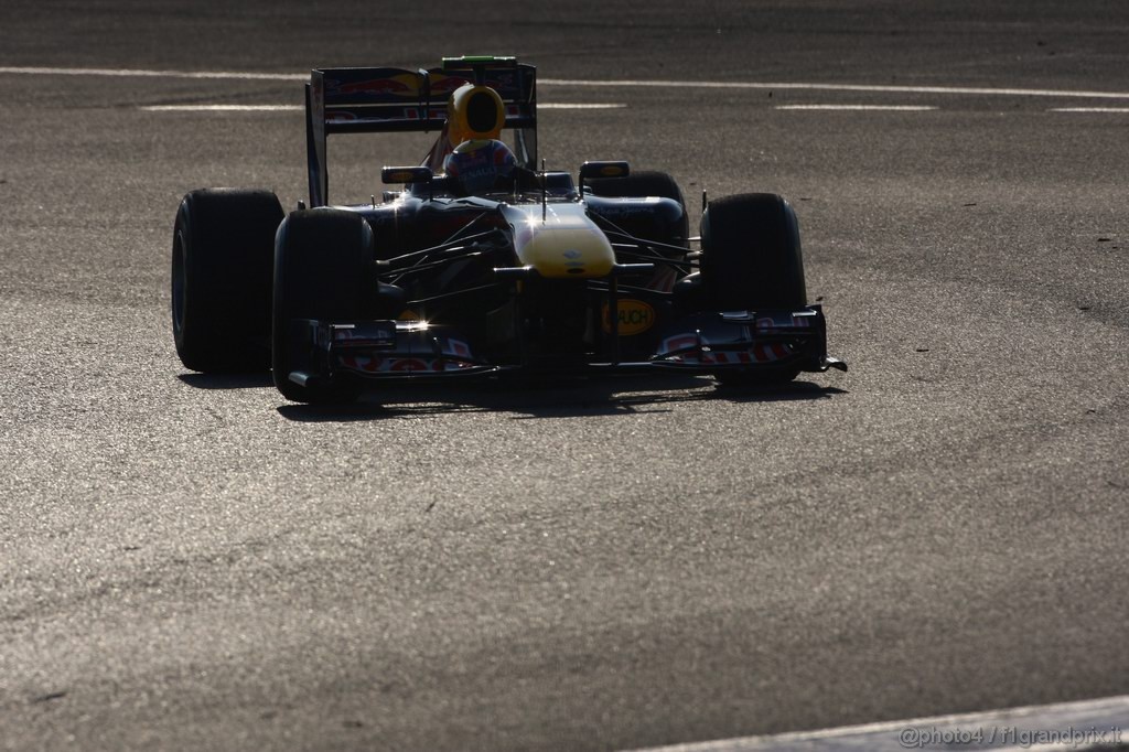 Jerez Test Febbraio 2011, 10/2/2011- Mark Webber (AUS), Red Bull Racing, RB7 