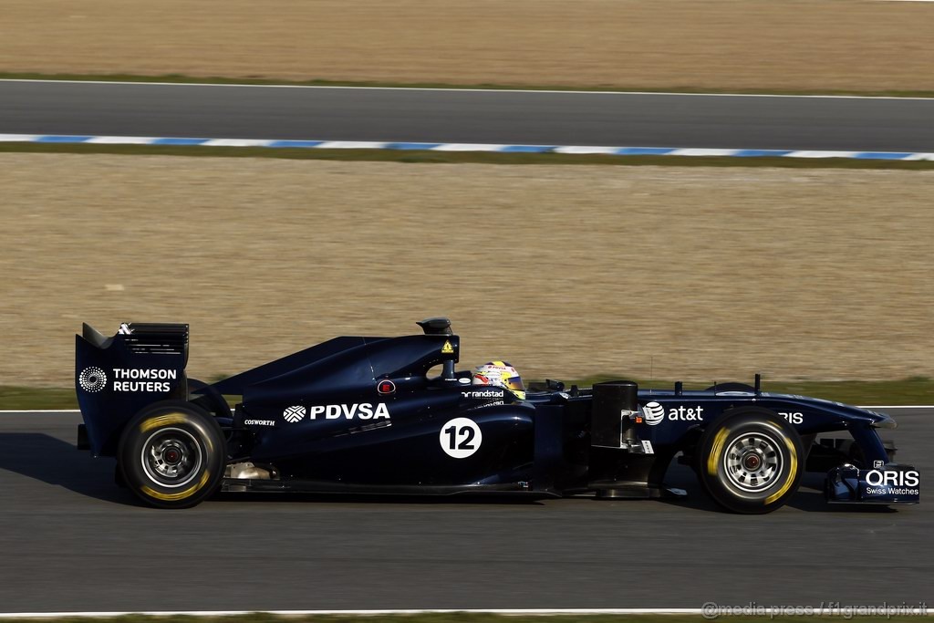 Jerez Test Febbraio 2011, 2011 Formula One Testing
Circuito de Jerez, Jerez de la Frontera, Spain
10th February 2011
Pastor Maldonado, Williams FW32 Cosworth.
World Copyright: Andrew Ferraro/LAT Photographic
ref: Digital Image _Q0C7389