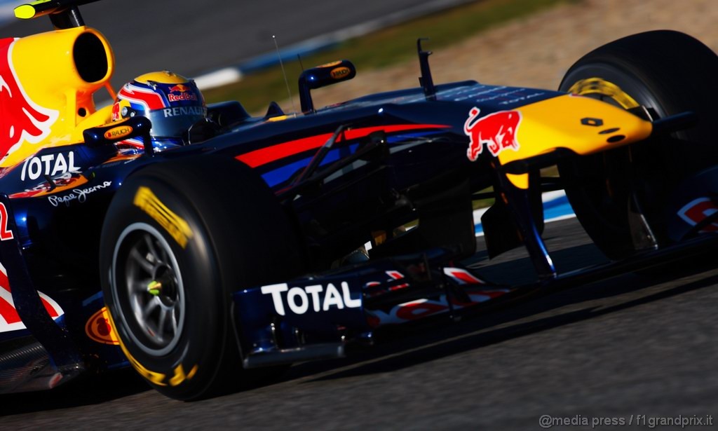 Jerez Test Febbraio 2011, .... drives during day one of winter testing at the Circuito de Jerez on February 10, 2011 in Jerez de la Frontera, Spain.