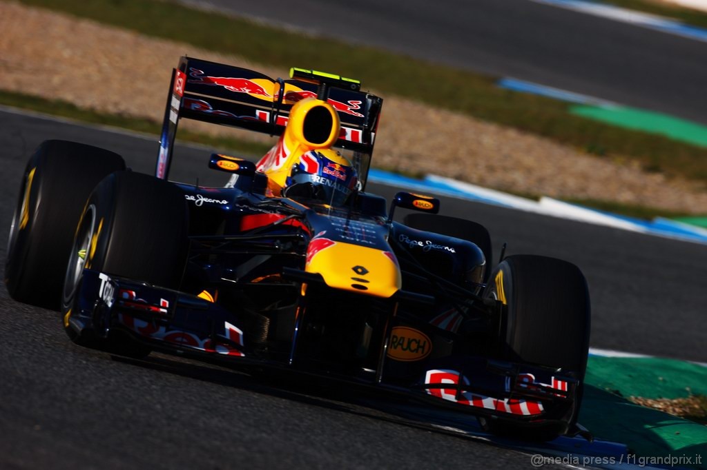 Jerez Test Febbraio 2011, .... drives during day one of winter testing at the Circuito de Jerez on February 10, 2011 in Jerez de la Frontera, Spain.