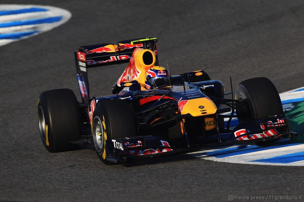 Jerez Test Febbraio 2011, .... drives during day one of winter testing at the Circuito de Jerez on February 10, 2011 in Jerez de la Frontera, Spain.