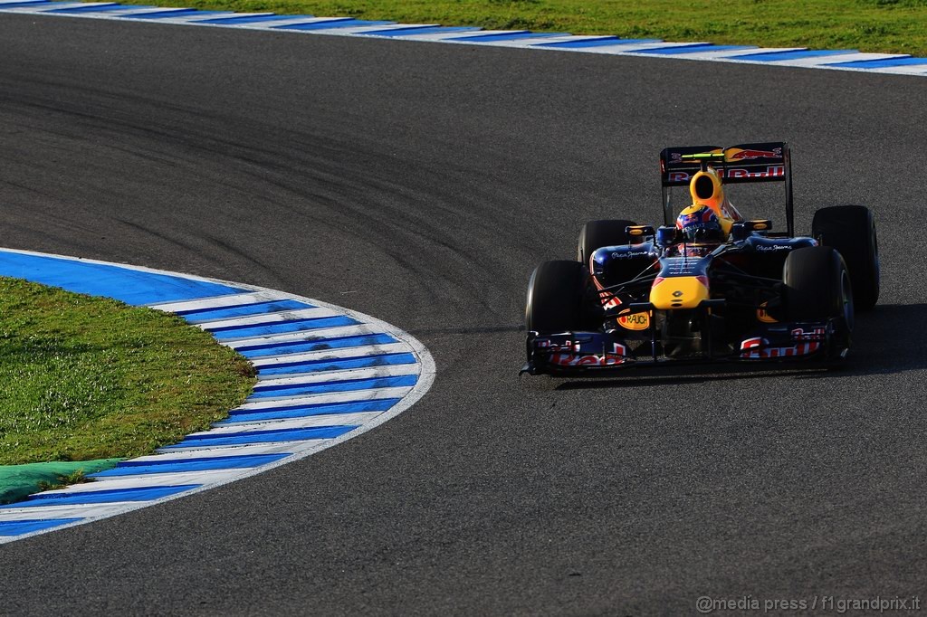 Jerez Test Febbraio 2011, .... drives during day one of winter testing at the Circuito de Jerez on February 10, 2011 in Jerez de la Frontera, Spain.