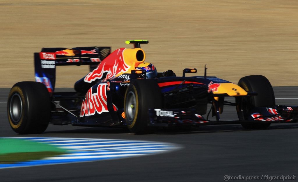 Jerez Test Febbraio 2011, .... drives during day one of winter testing at the Circuito de Jerez on February 10, 2011 in Jerez de la Frontera, Spain.