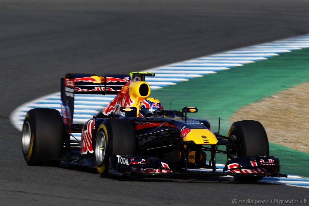 Jerez Test Febbraio 2011, .... drives during day one of winter testing at the Circuito de Jerez on February 10, 2011 in Jerez de la Frontera, Spain.